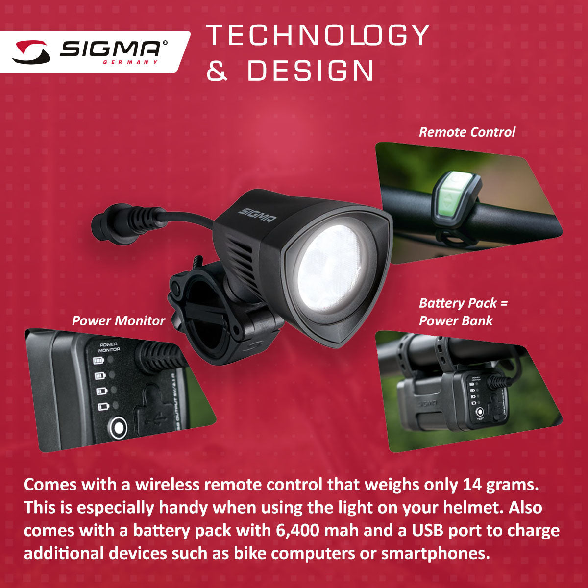 Sigma Buster 2000 Licht