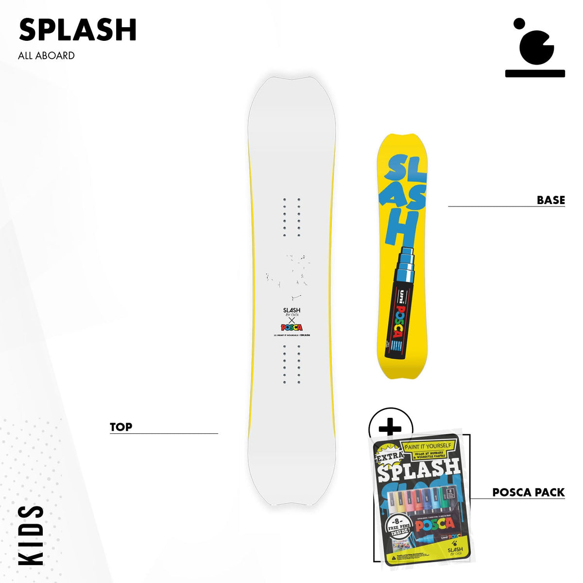 Slash by Gigi Splash Snowboard