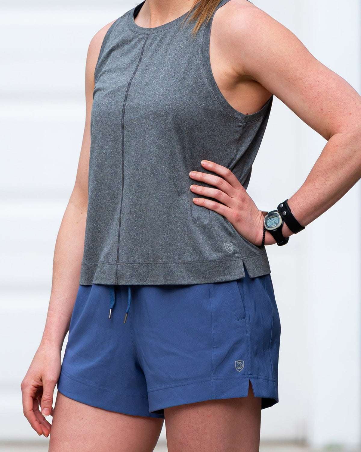 Goal Five Boxy Crop Tank Performance Athletic Top
