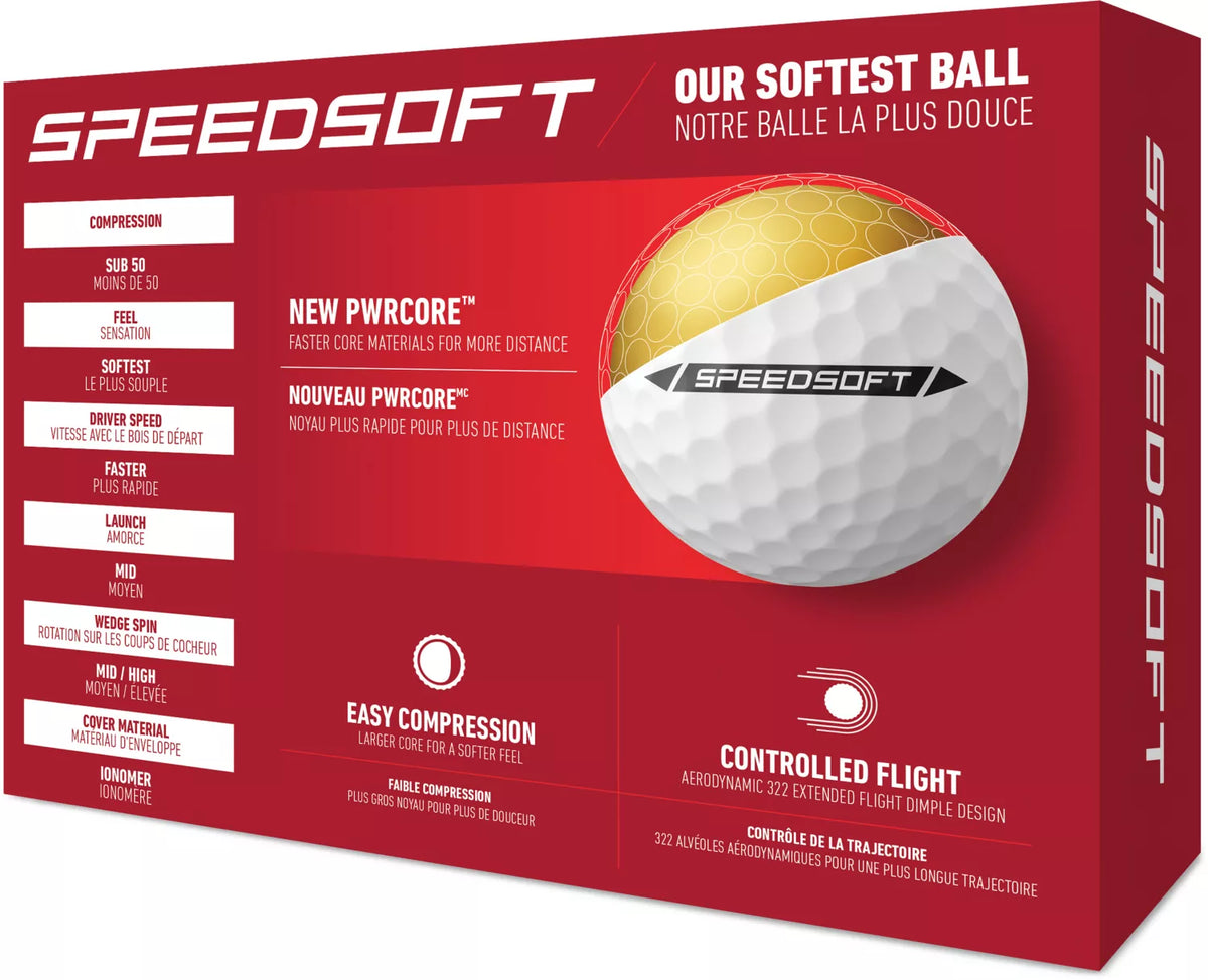 Pelotas de golf TaylorMade SpeedSoft