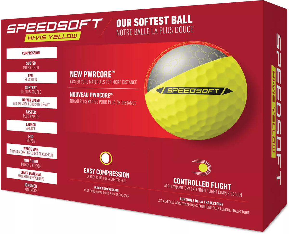 Pelotas de golf TaylorMade SpeedSoft