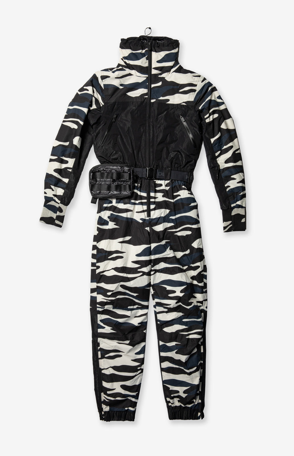 Holden Outerwear Powder Anzug Zebra-Print