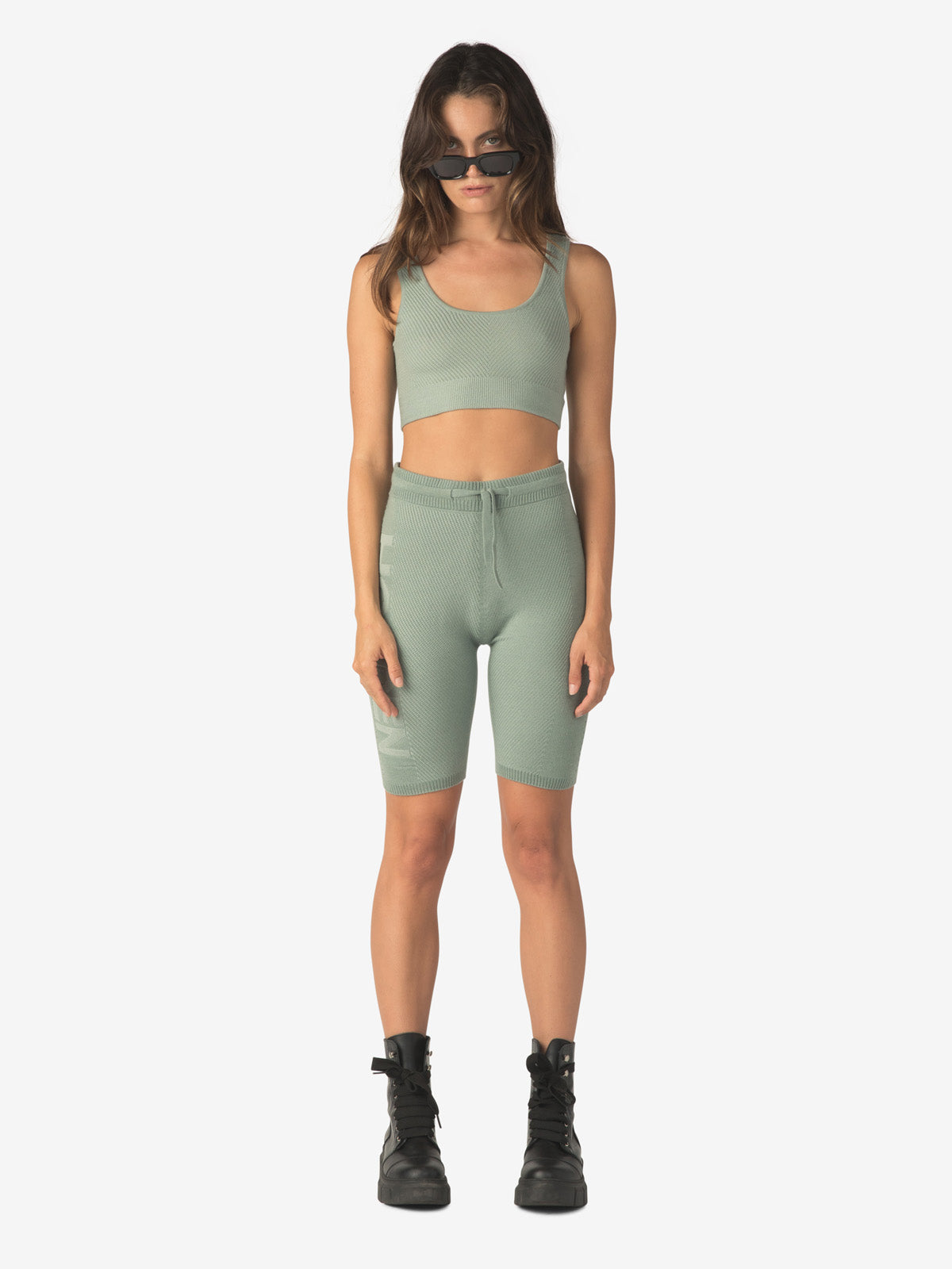 Holden Outerwear Nahtloses Bralette in Salbei