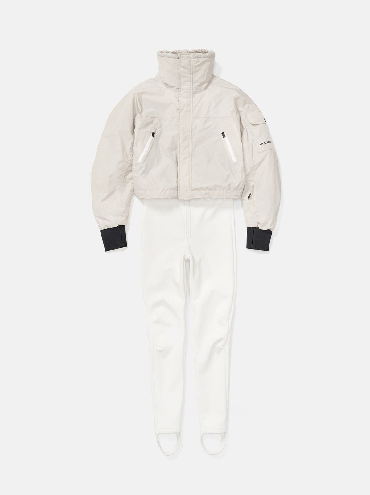 Traje de esquí de inspiración vintage de Holden Outerwear - Canvas Pearl