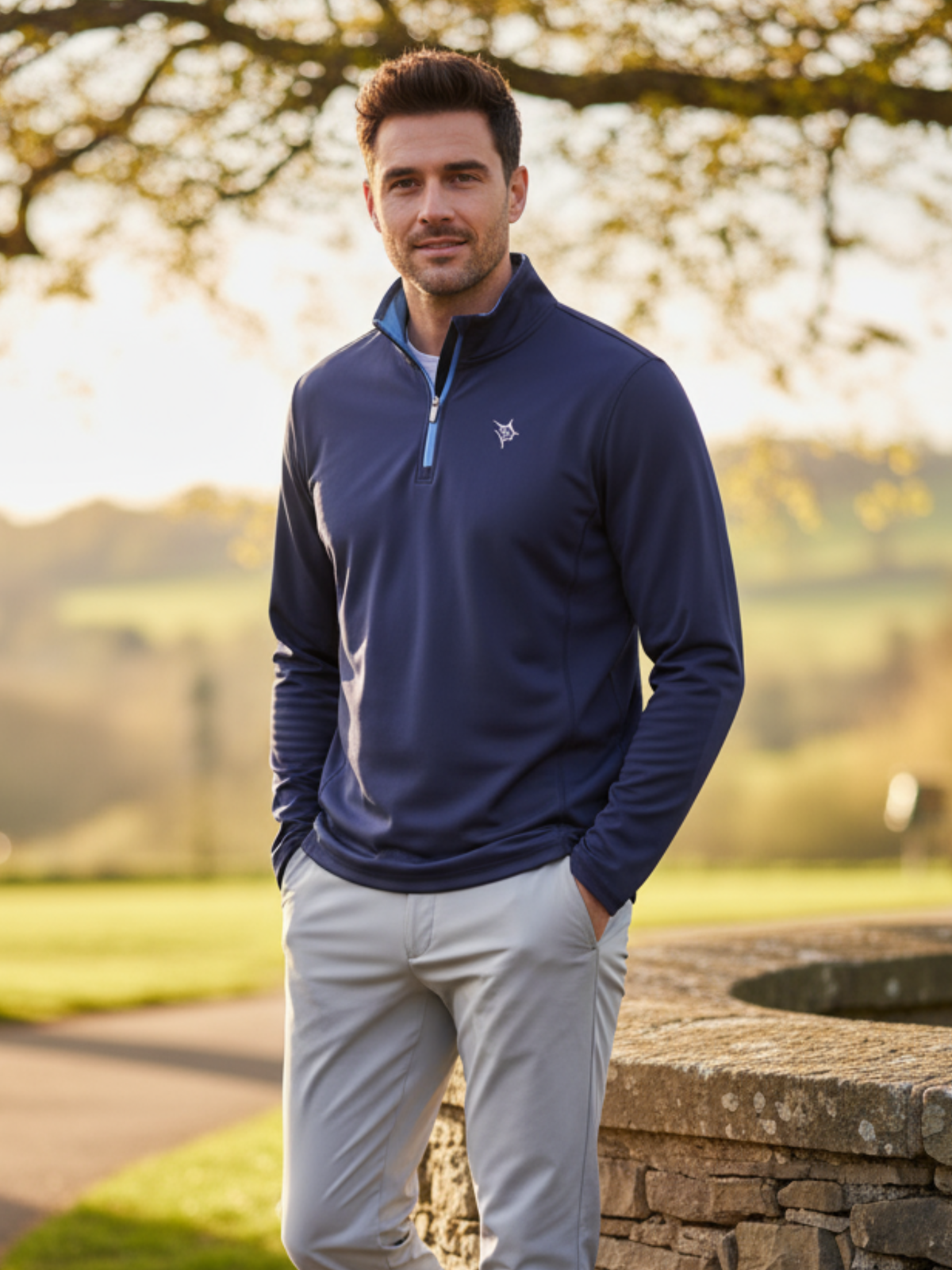 White Water Life Montauk Quarter Zip Mittelschwerer Komfort