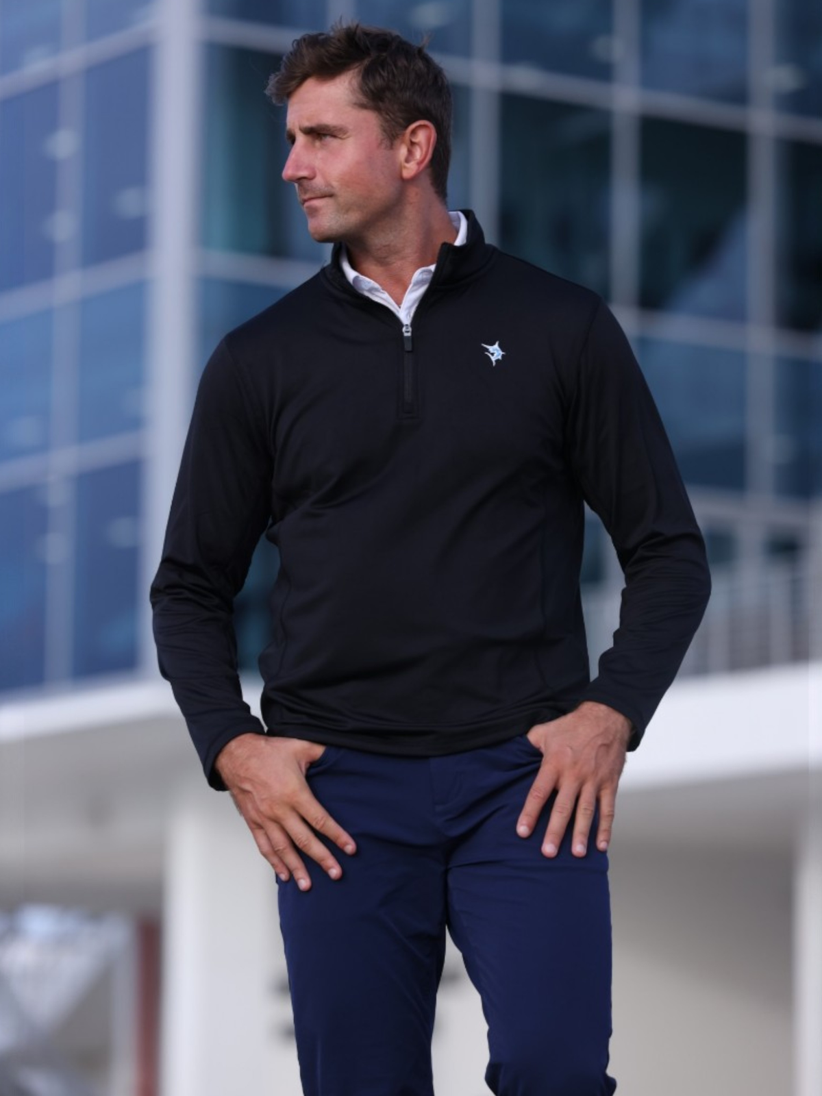 Sudadera Montauk Quarter Zip de White Water Life