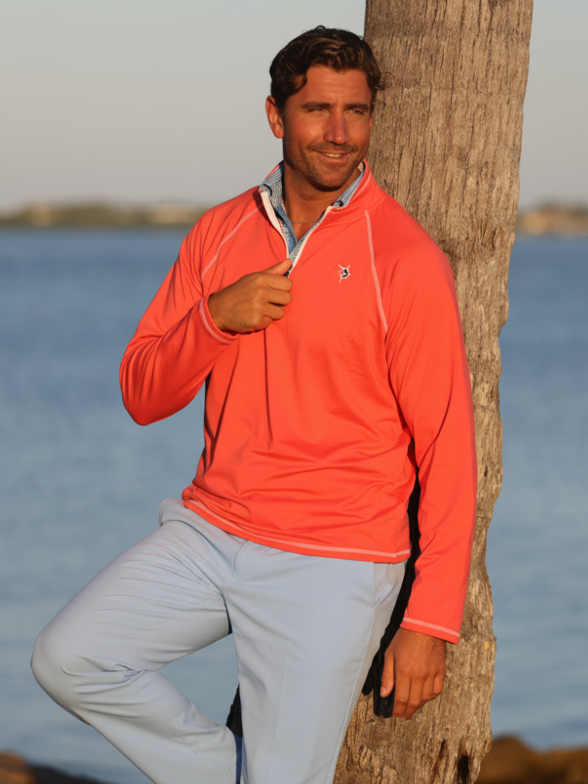 Pull zippé New Harbor White Water Life Confort sans effort
