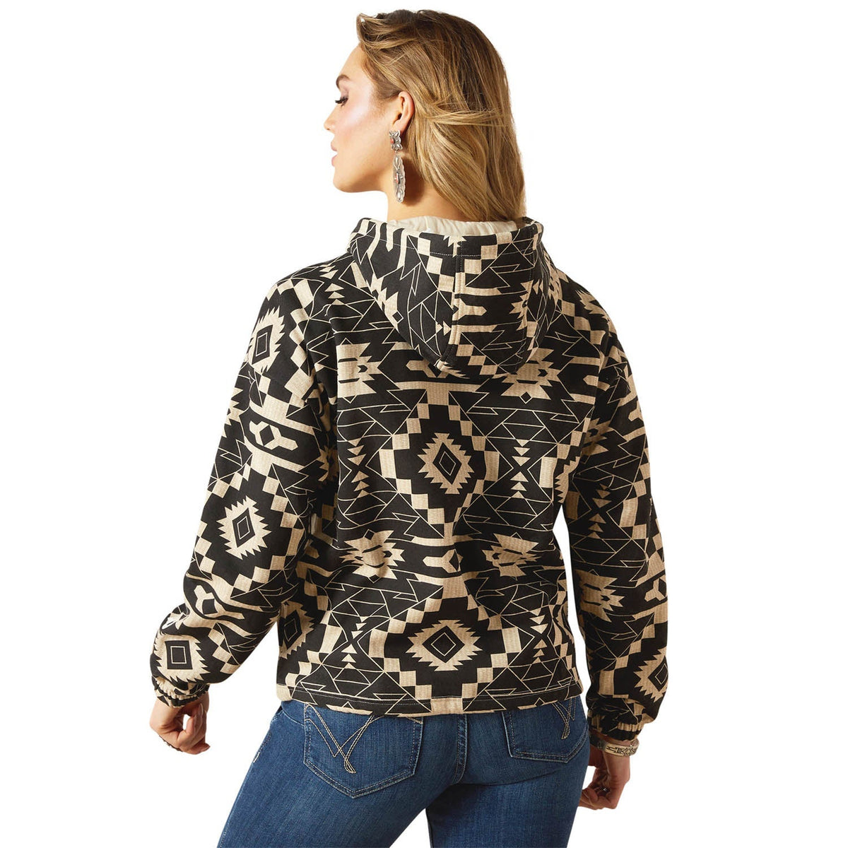 Ariat Women's Essential Southwest Print Fleece Hoodie