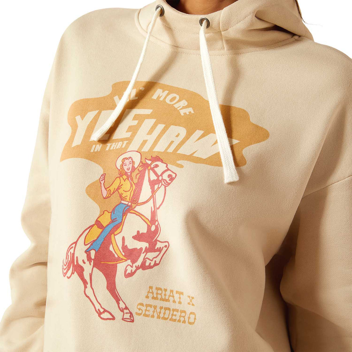 Ariat Essential Sendero Yeehaw Oversized Graphic Hoodie