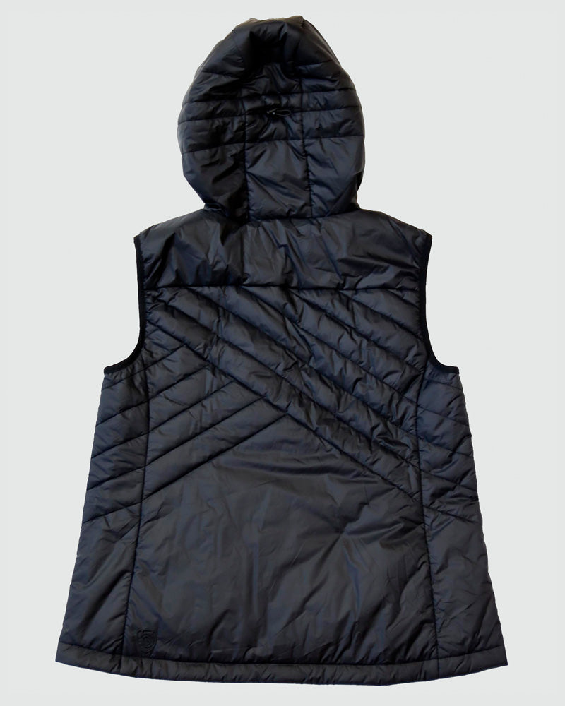 Goal Five Powerstripe Eco-Friendly Down Hooded Vest