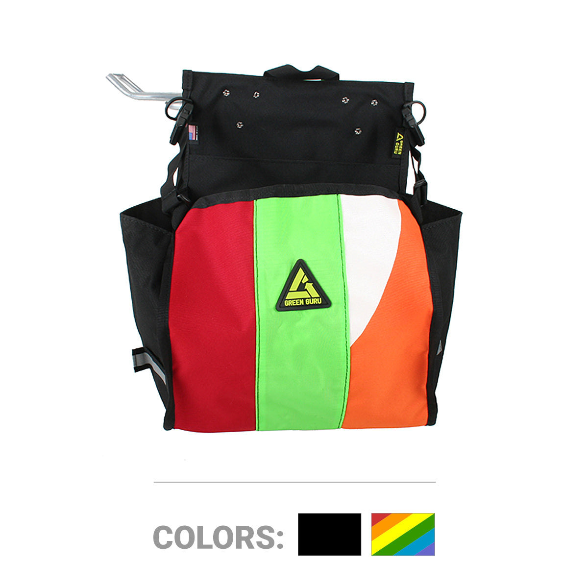 ZEITBIKE - Zeitbike Green Guru Freerider Pannier - View 4
