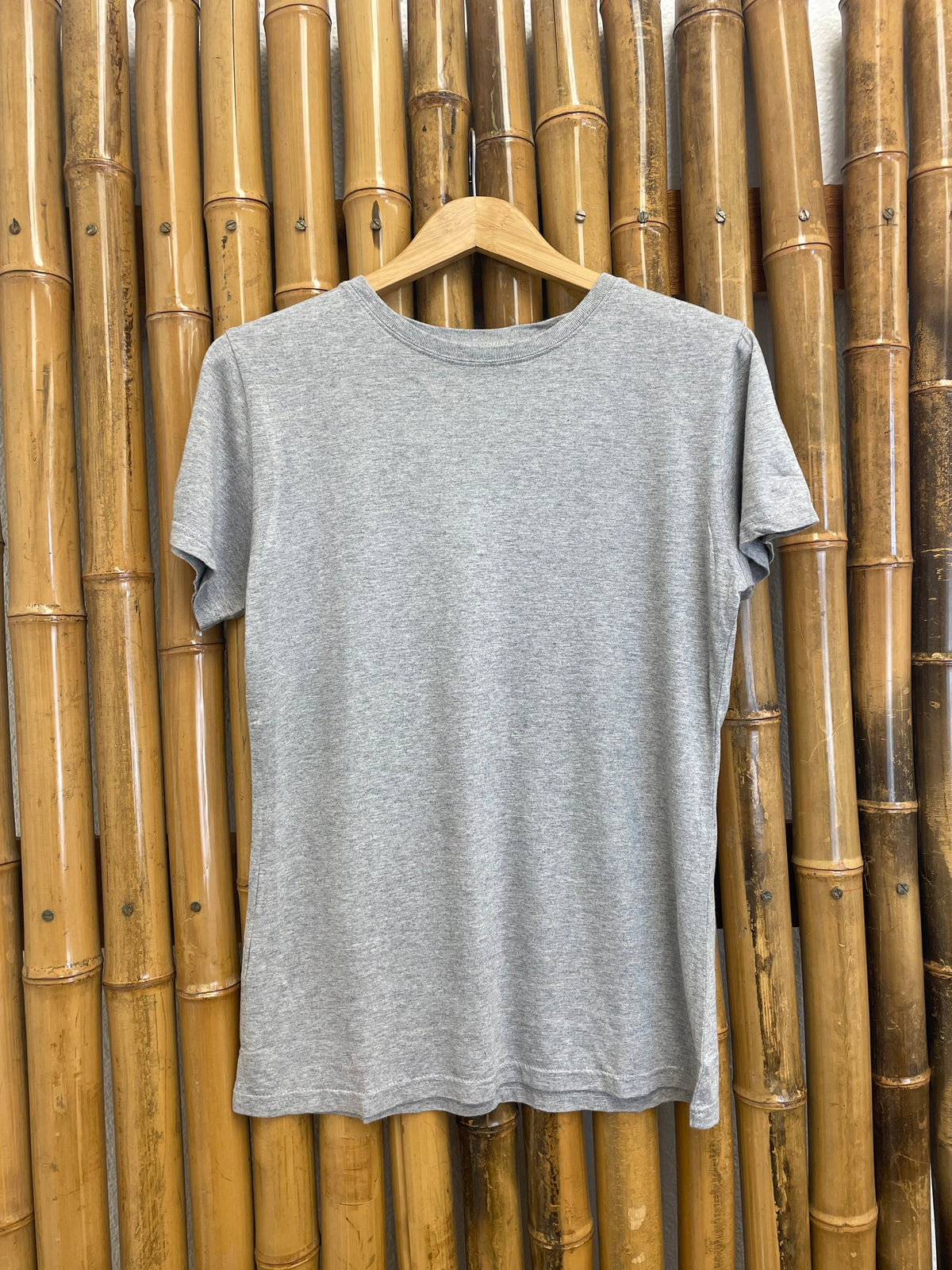 Spun Bamboo T-Shirt mit Rundhalsausschnitt