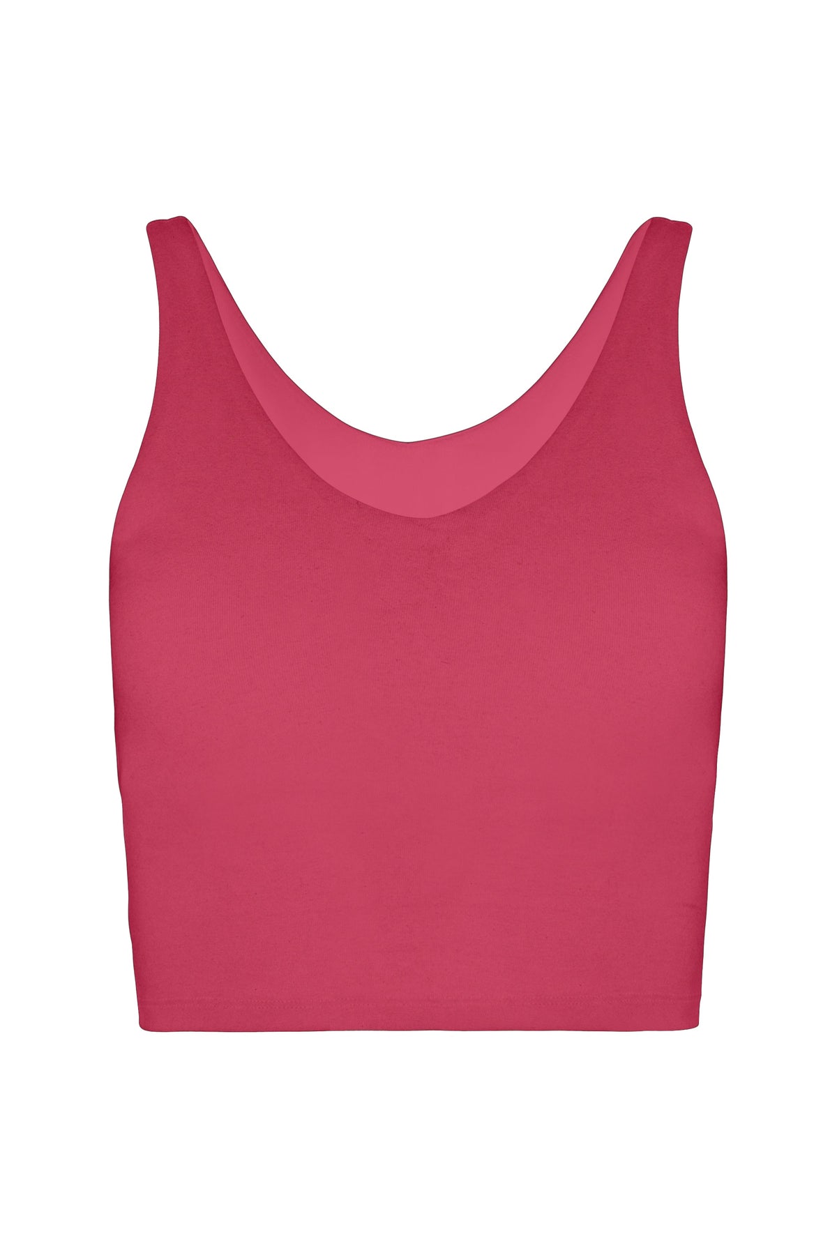 Lezat V-Ausschnitt Crop-Top