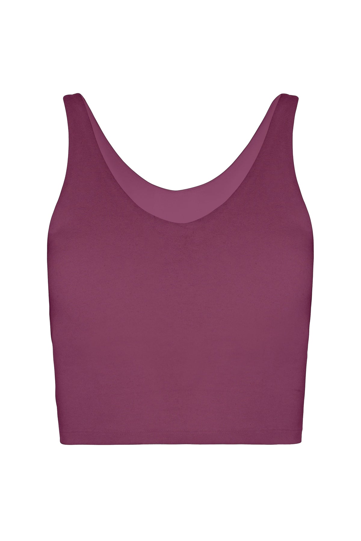 Lezat V-Ausschnitt Crop-Top