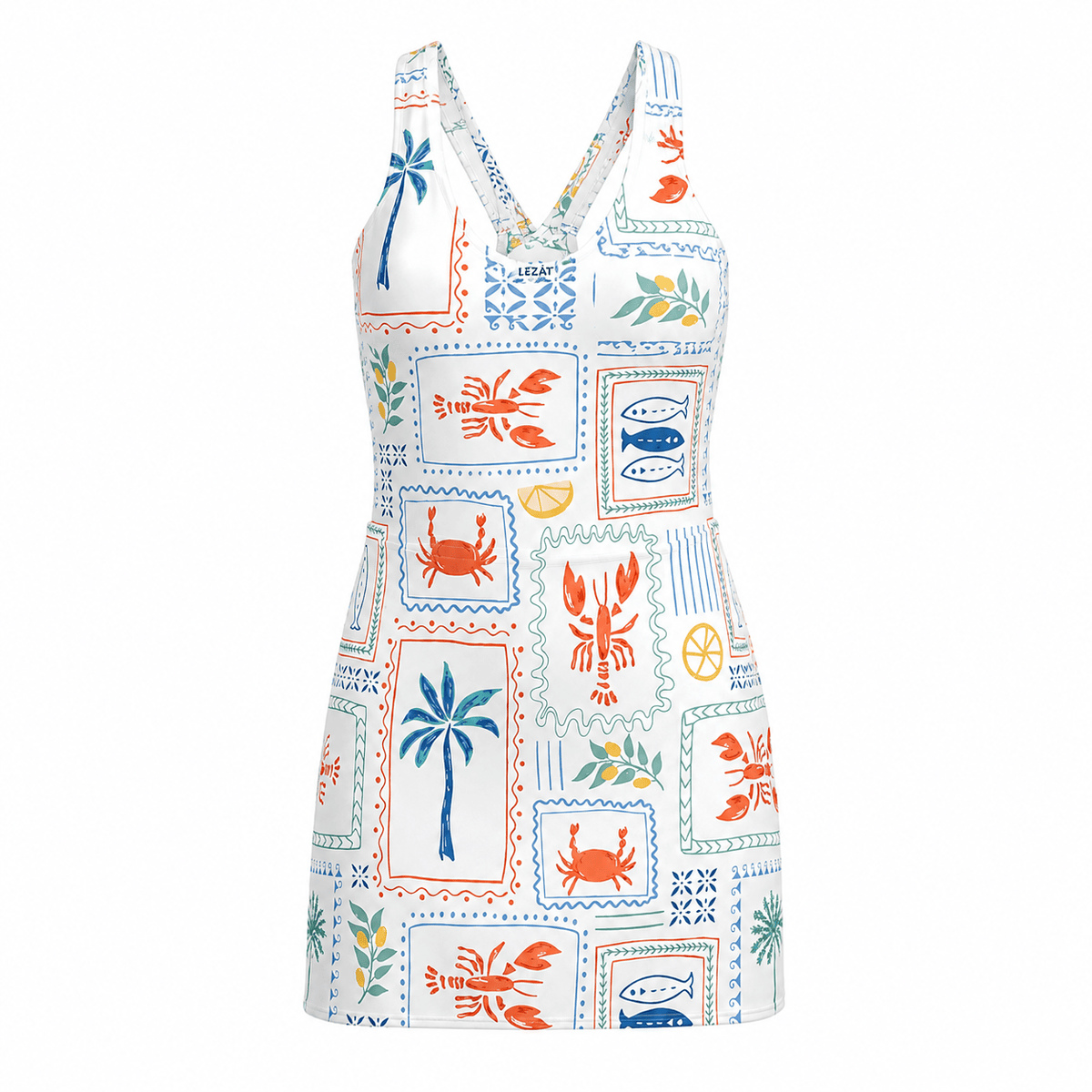 Isla Racerback Organic Cotton Sport Dress