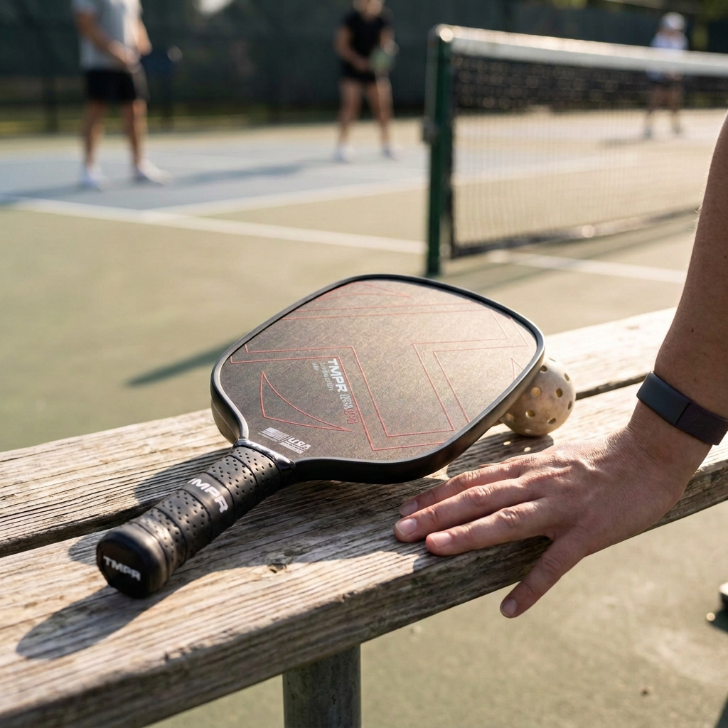 Tmpr Sports Terra TC-13 Pickleball Paddle — 7.5 oz.) / 4.125" — view 4