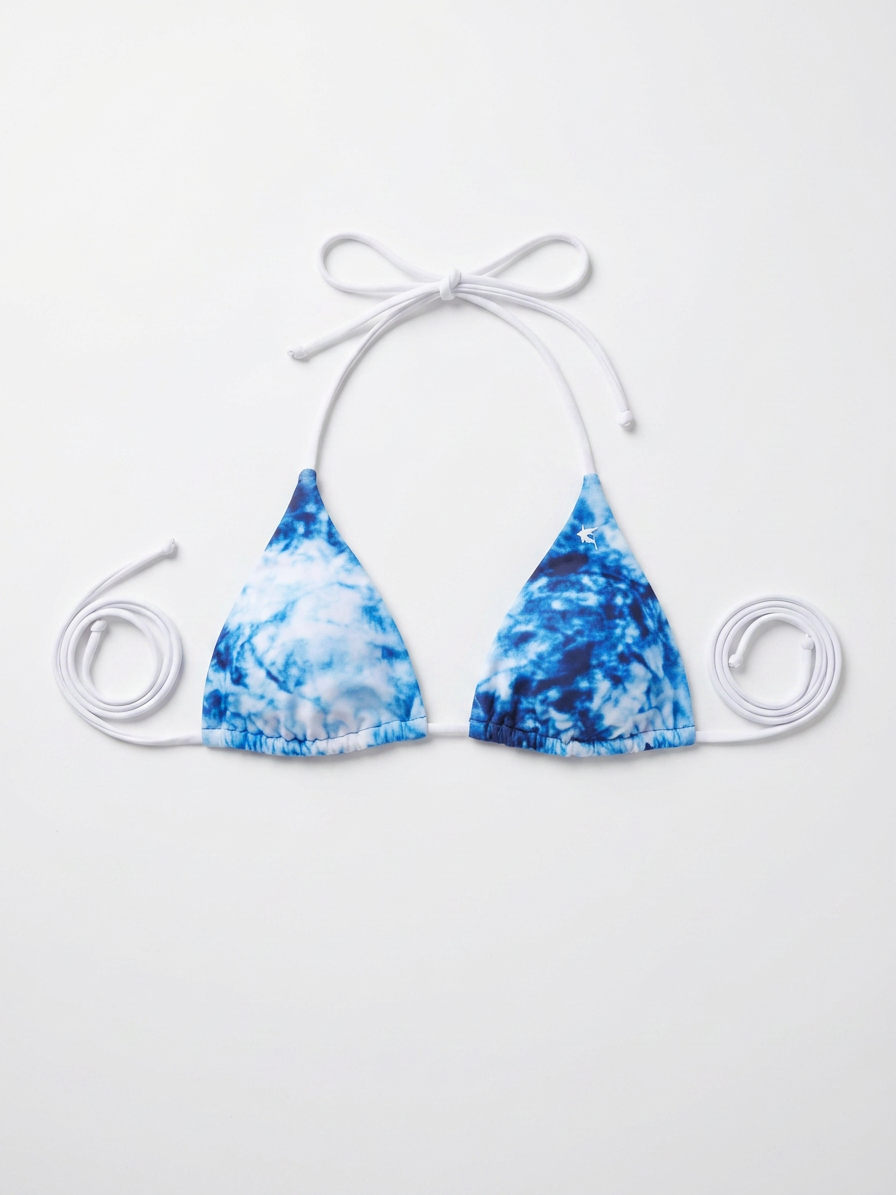 Tie Dye Bikini Top — XS — view 2