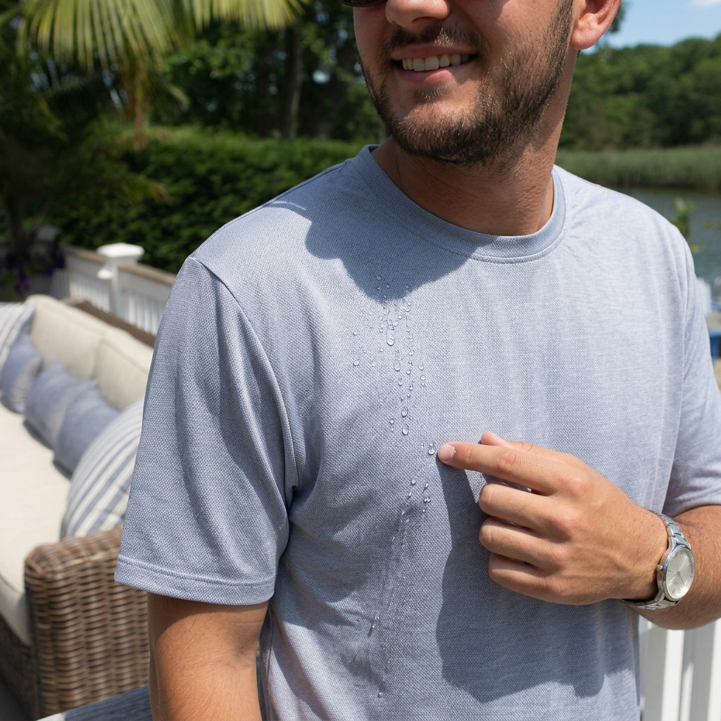 White Water Life Bimini Performance Tee — SM — view 4