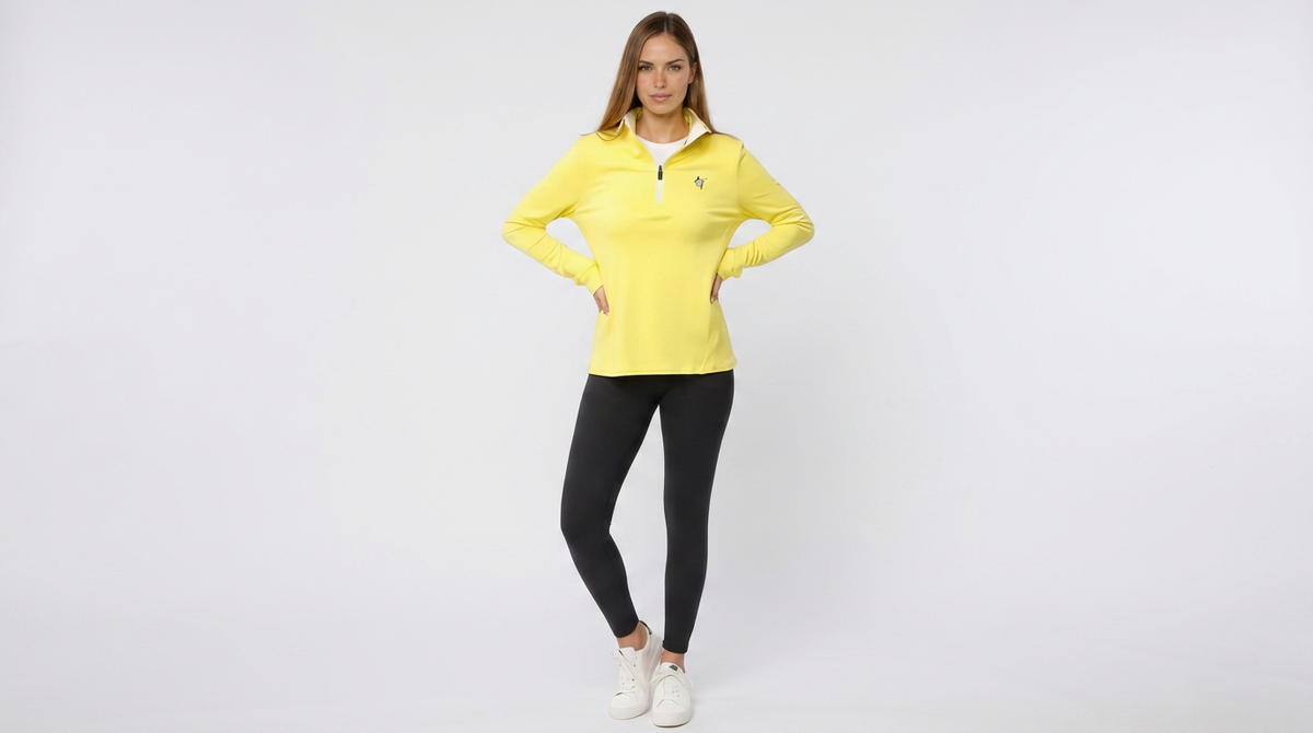 White Water Life Bar Harbor Women's Quarter Zip Pullover — XS — view 1