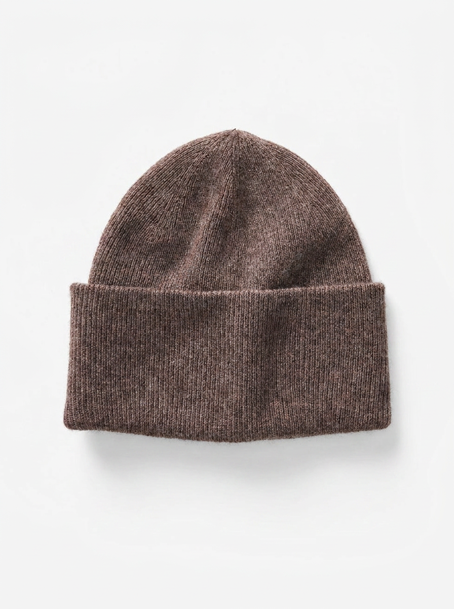 Cashmere Cuff Beanie - Desert Taupe — DESERT TAUPE / One Size — view 2