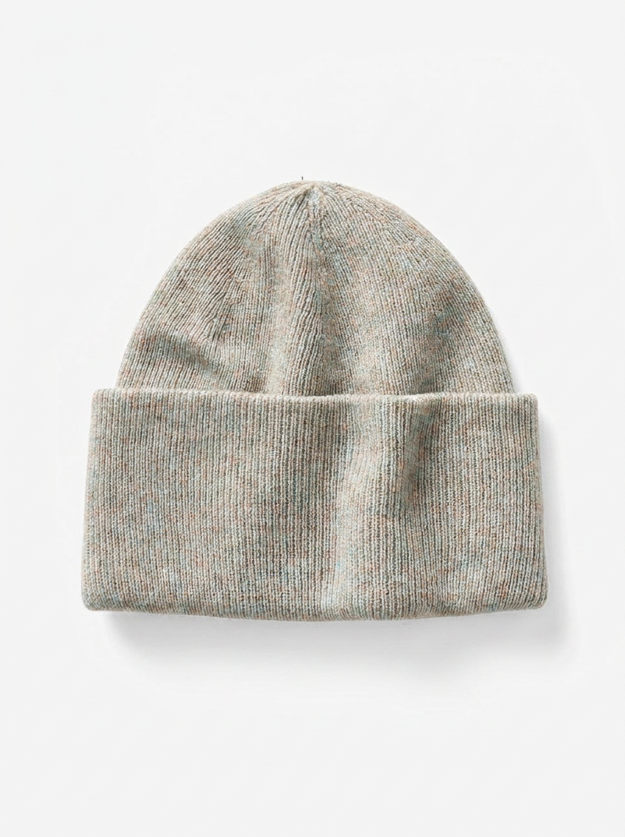 Cashmere Cuff Beanie - Slate Gray — SLATE GRAY / One Size — view 2