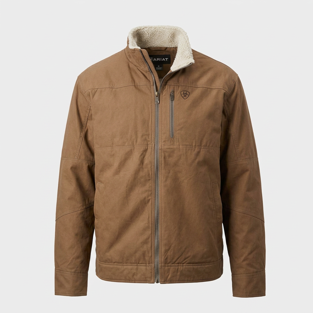 Ariat Men's Grizzly Canvas Insulated Jacket — Cub / Small — view 1