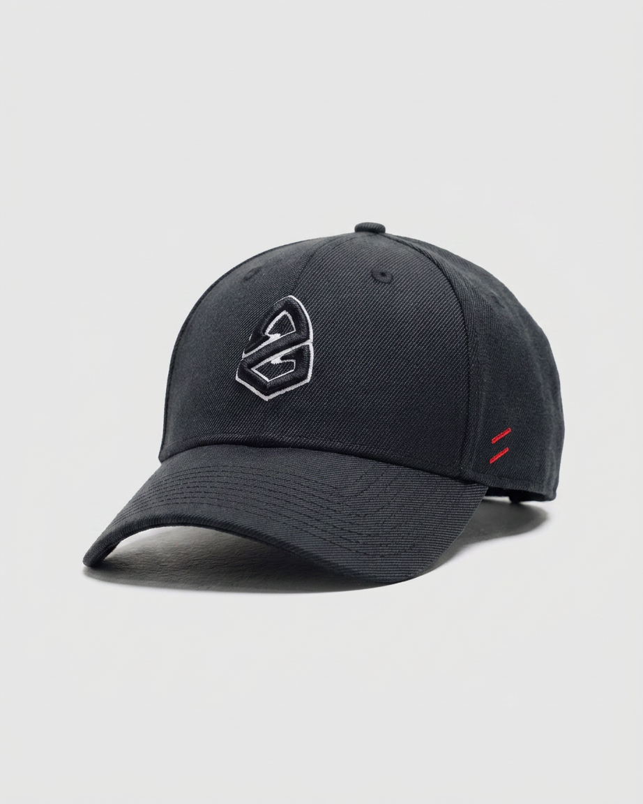 Black Crest Logo Hat — view 1
