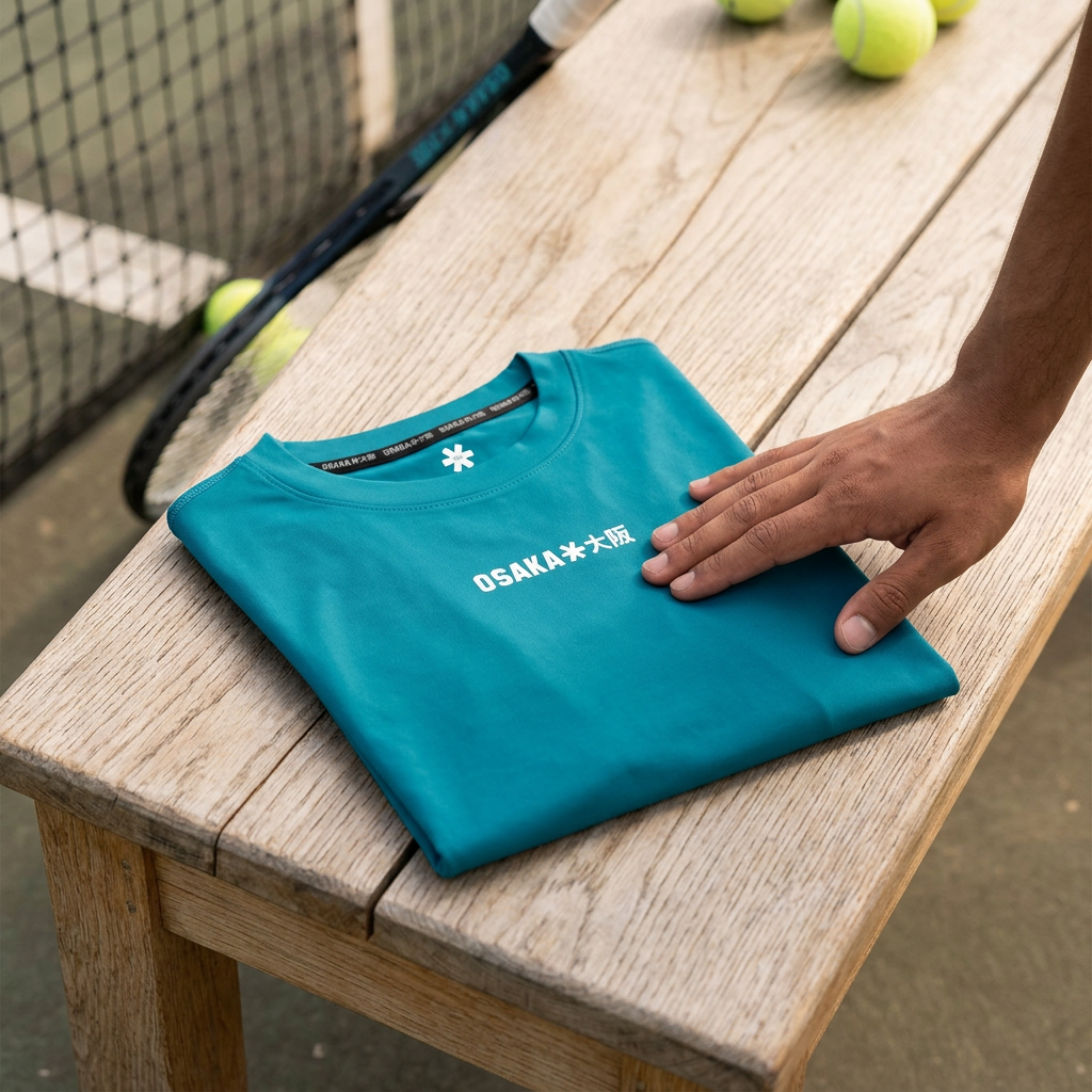 Osaka Men Tee Court | Transformative Teal — Transformative Teal / XS — view 1