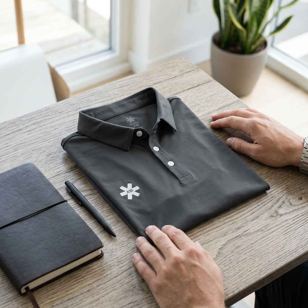 Osaka Men Precision Polo Jersey | Dark Grey — Dark Grey / XS — view 1