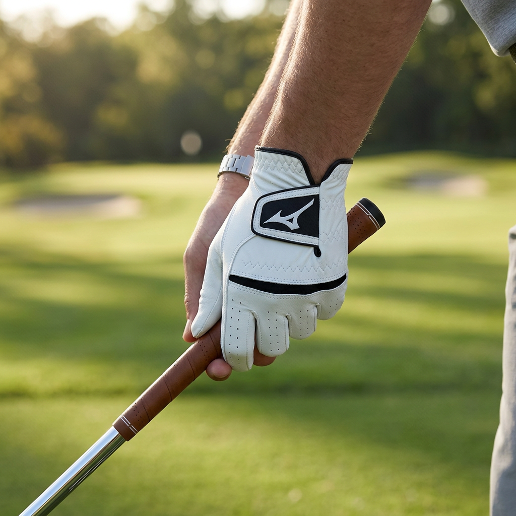 Mizuno Men's Comp Golf Glove — Left Hand / Cadet / Small — view 1