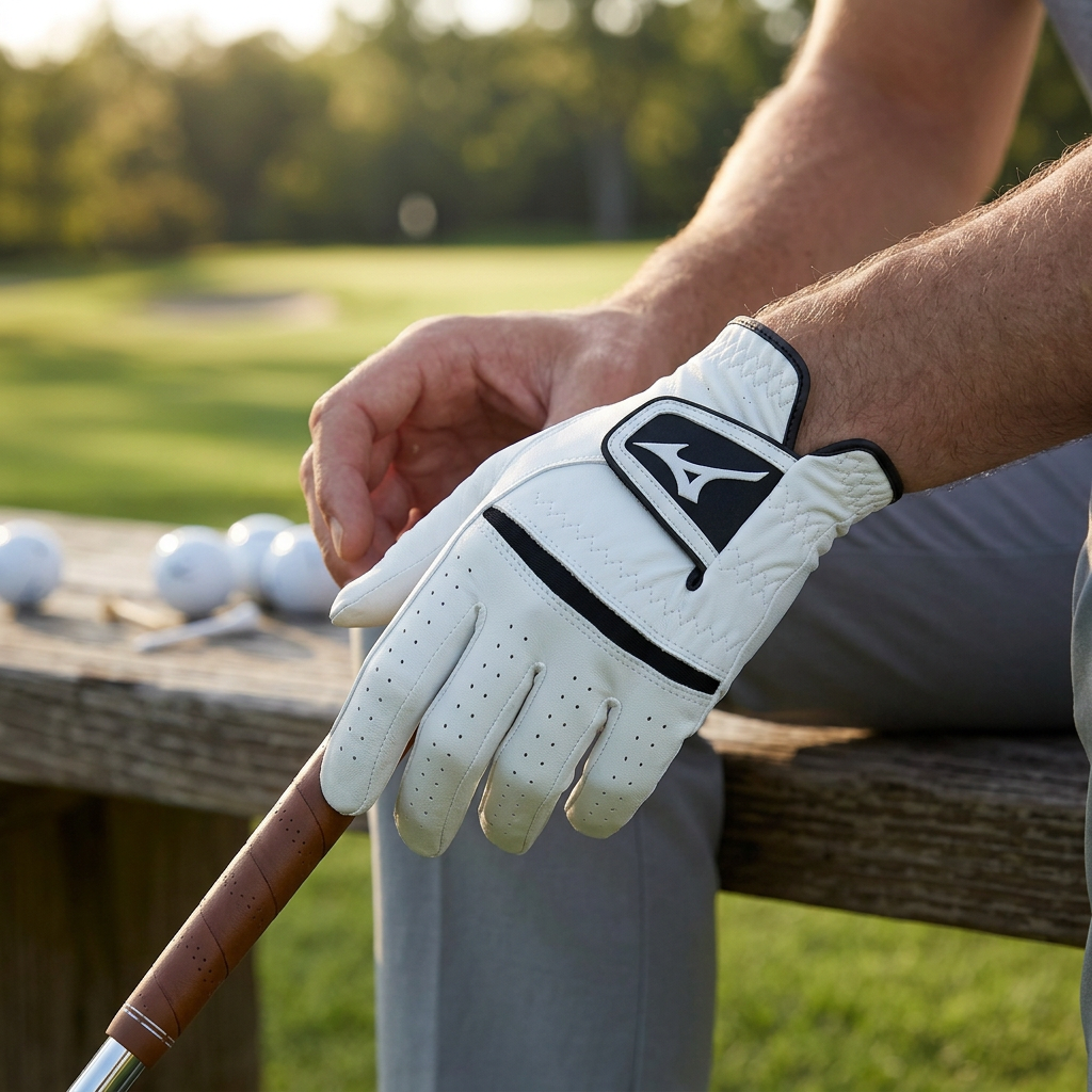 Mizuno Men's Comp Golf Glove — Left Hand / Cadet / Small — view 3