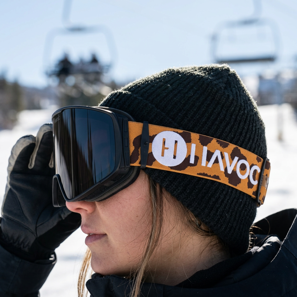 Havoc Cheetah Goggle Strap — view 2