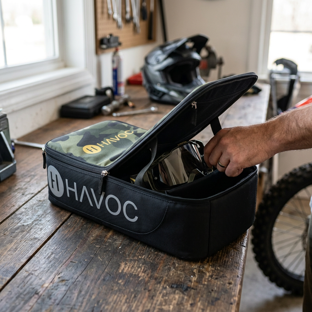 Camo Goggle Case — Havoc Goggle Case — view 1