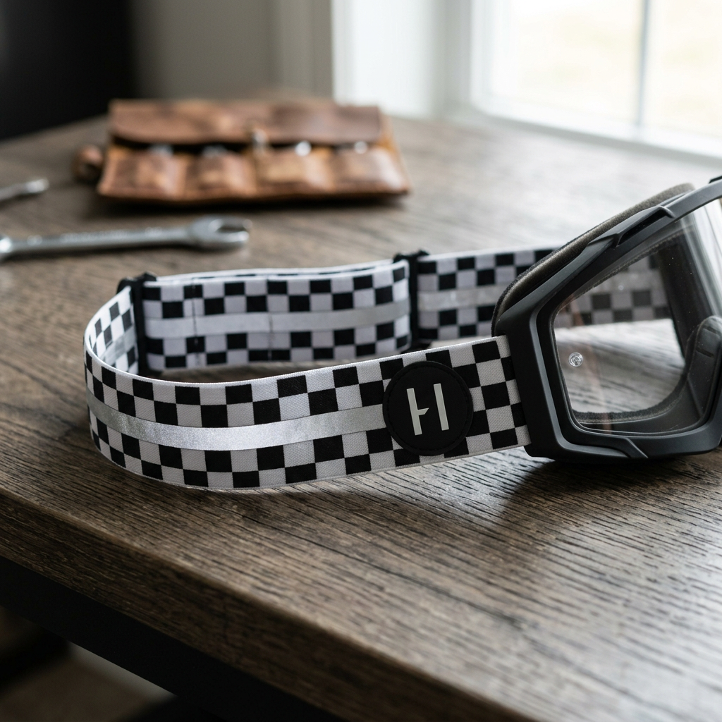 Havoc Checkers Goggle Strap — view 2