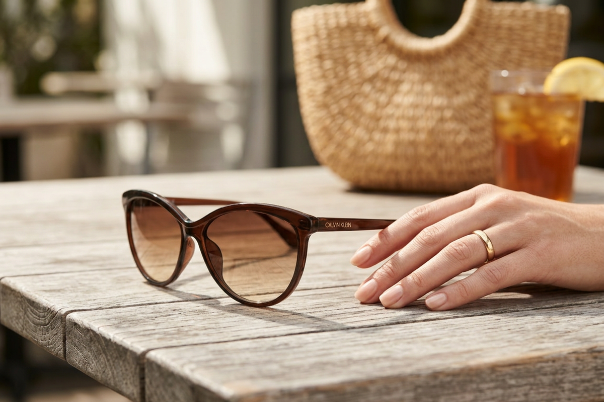 Calvin Klein CK19534S Sunglasses — view 2