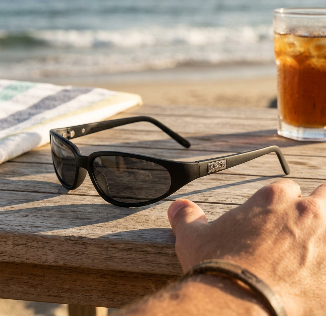 Black Flys Micro Fly Matte Black/Smoke-Polarized Sunglasses — view 1