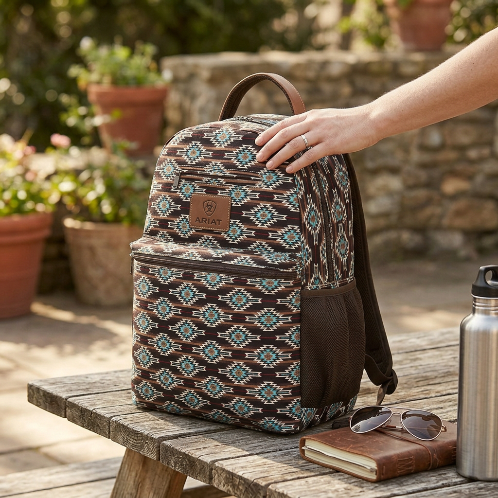 HatCountry - Ariat Southwest Backpack - View 4