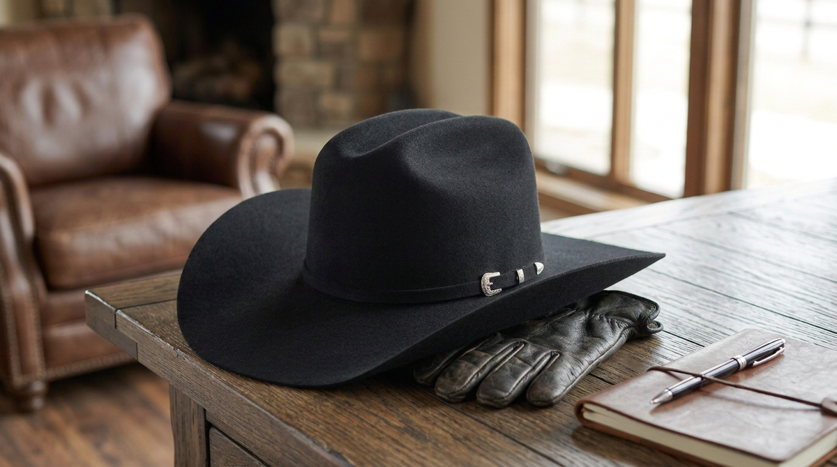 Ariat Select Double S Cowboy Hat — 6 3/4 — view 1