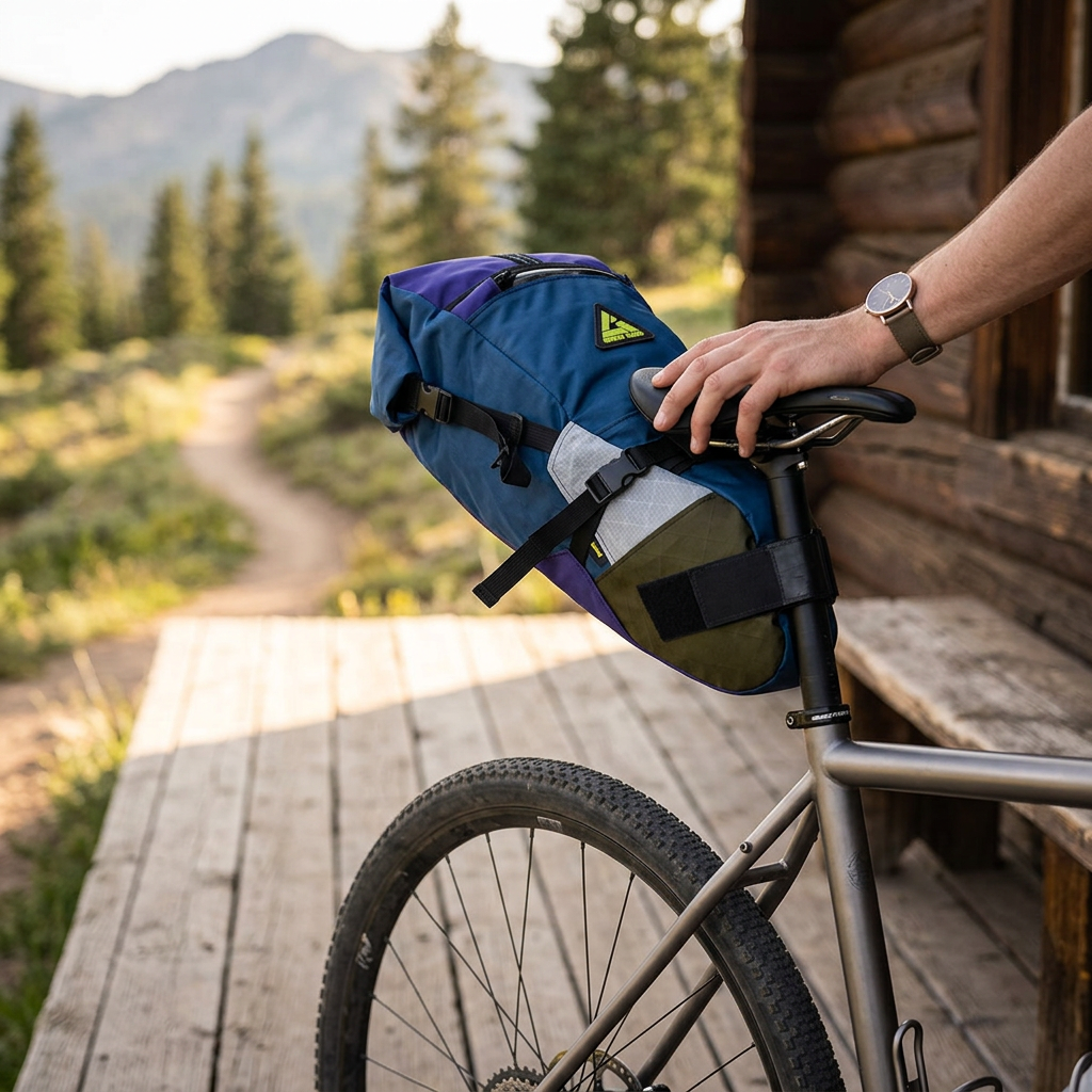 ZEITBIKE - Zeitbike Green Guru Hauler Saddle Bag - View 2