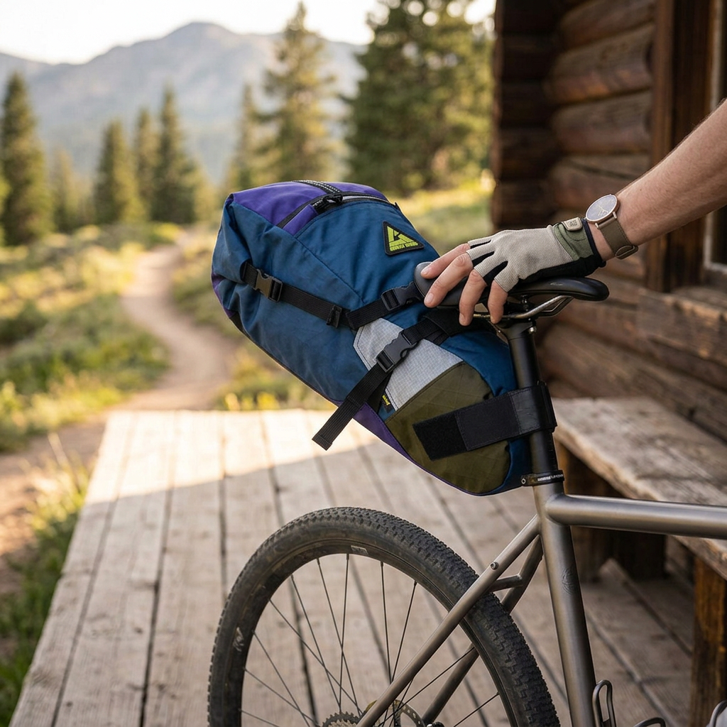 ZEITBIKE - Zeitbike Green Guru Hauler Saddle Bag - View 5