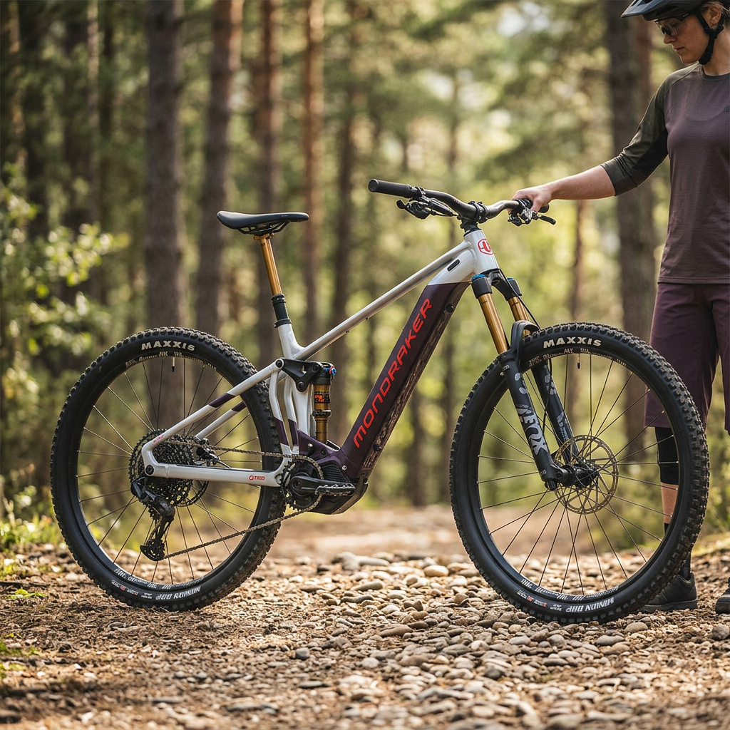 Mondraker Dusk RR SE E-Bike — Purple — view 1