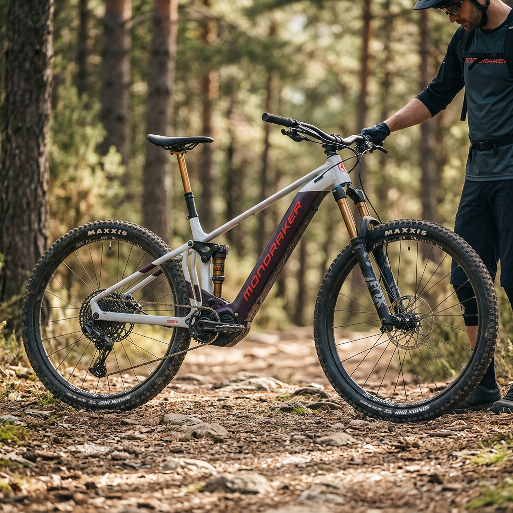 Mondraker Dusk RR SE E-Bike — Purple — view 3