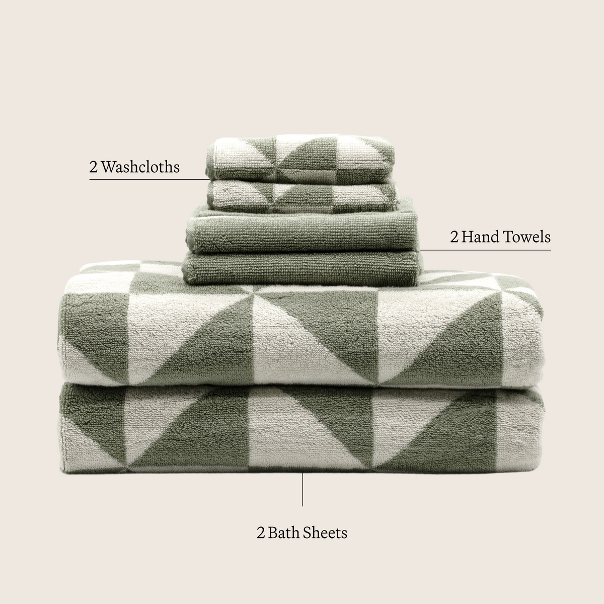 Italic Deia Towels