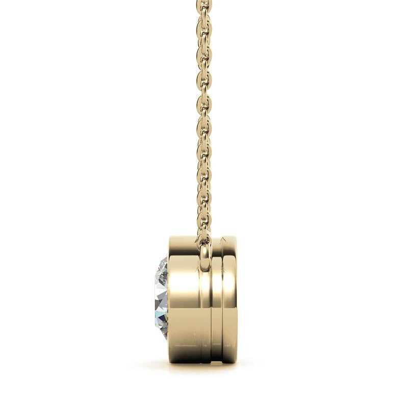 VossAgin Diamond Bezel Pendant
