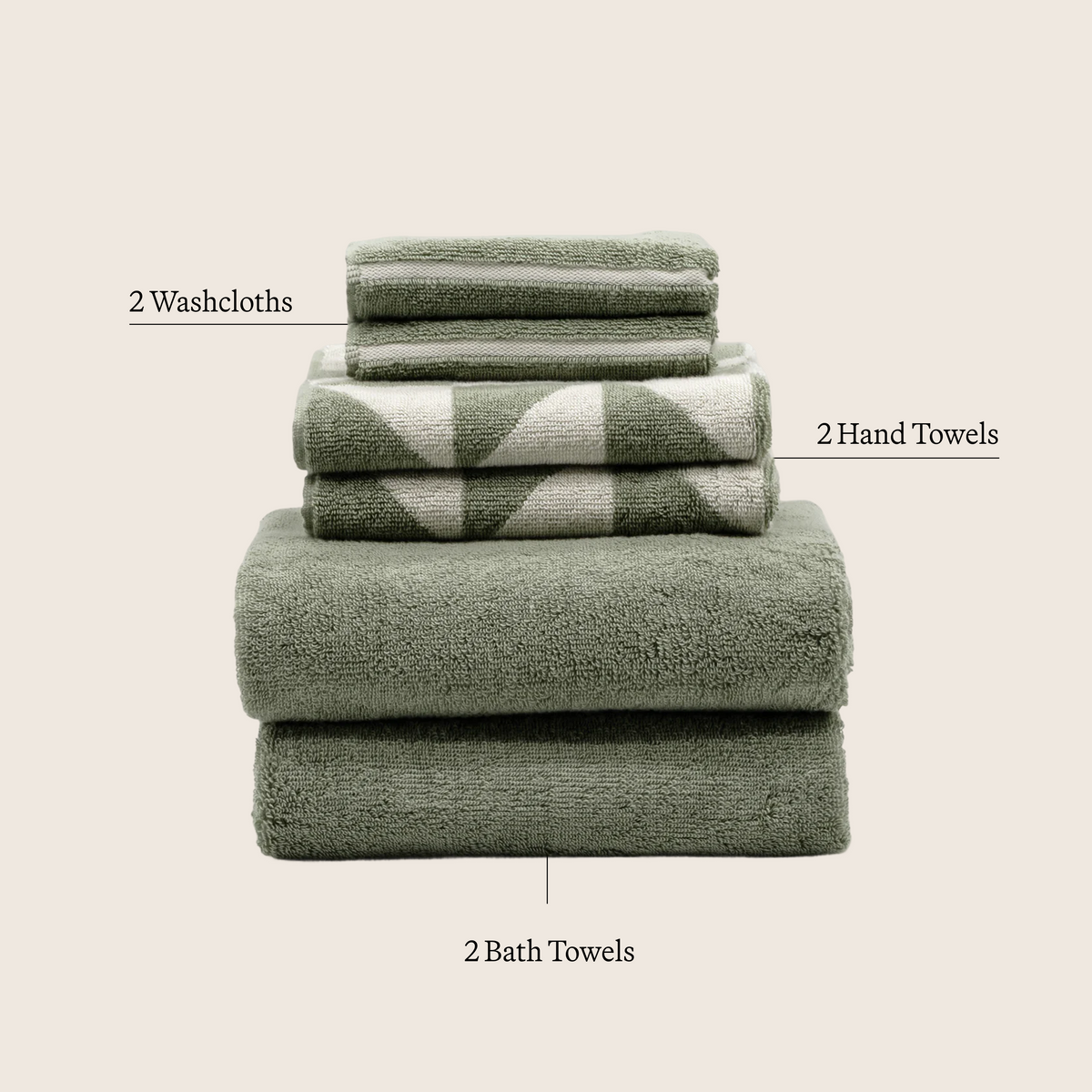 Italic Deia Towels
