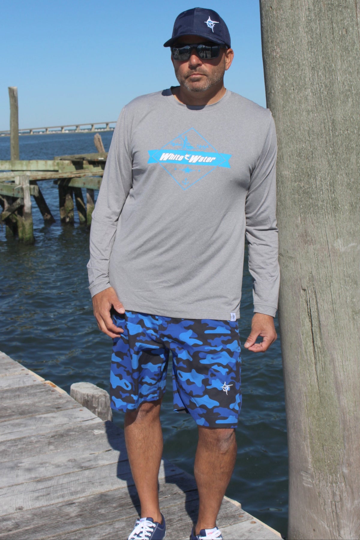 White Water Life Offshore Graphic Performance Tee