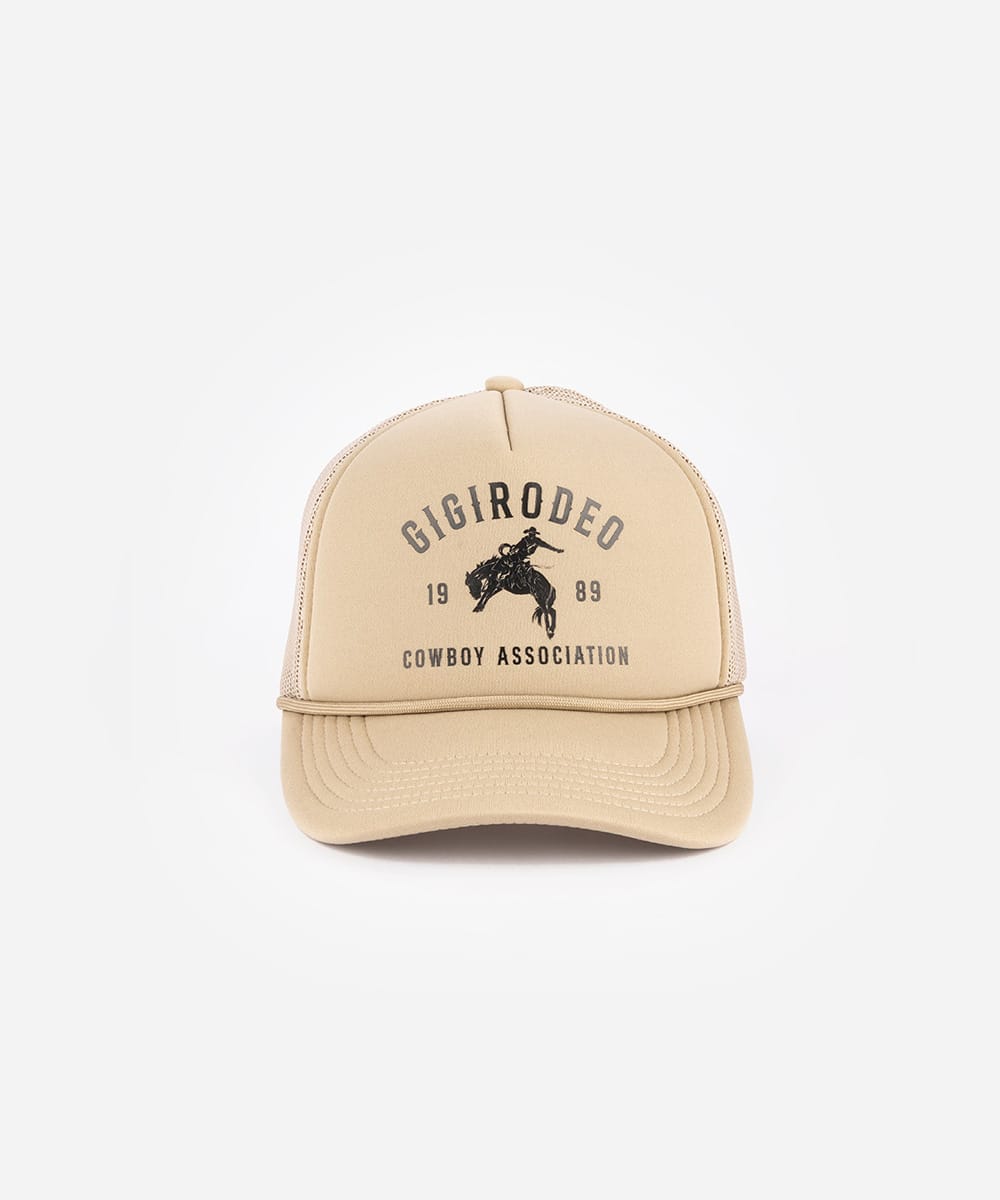GIGI PIP - Gigi Rodeo Trucker Hat - Tan