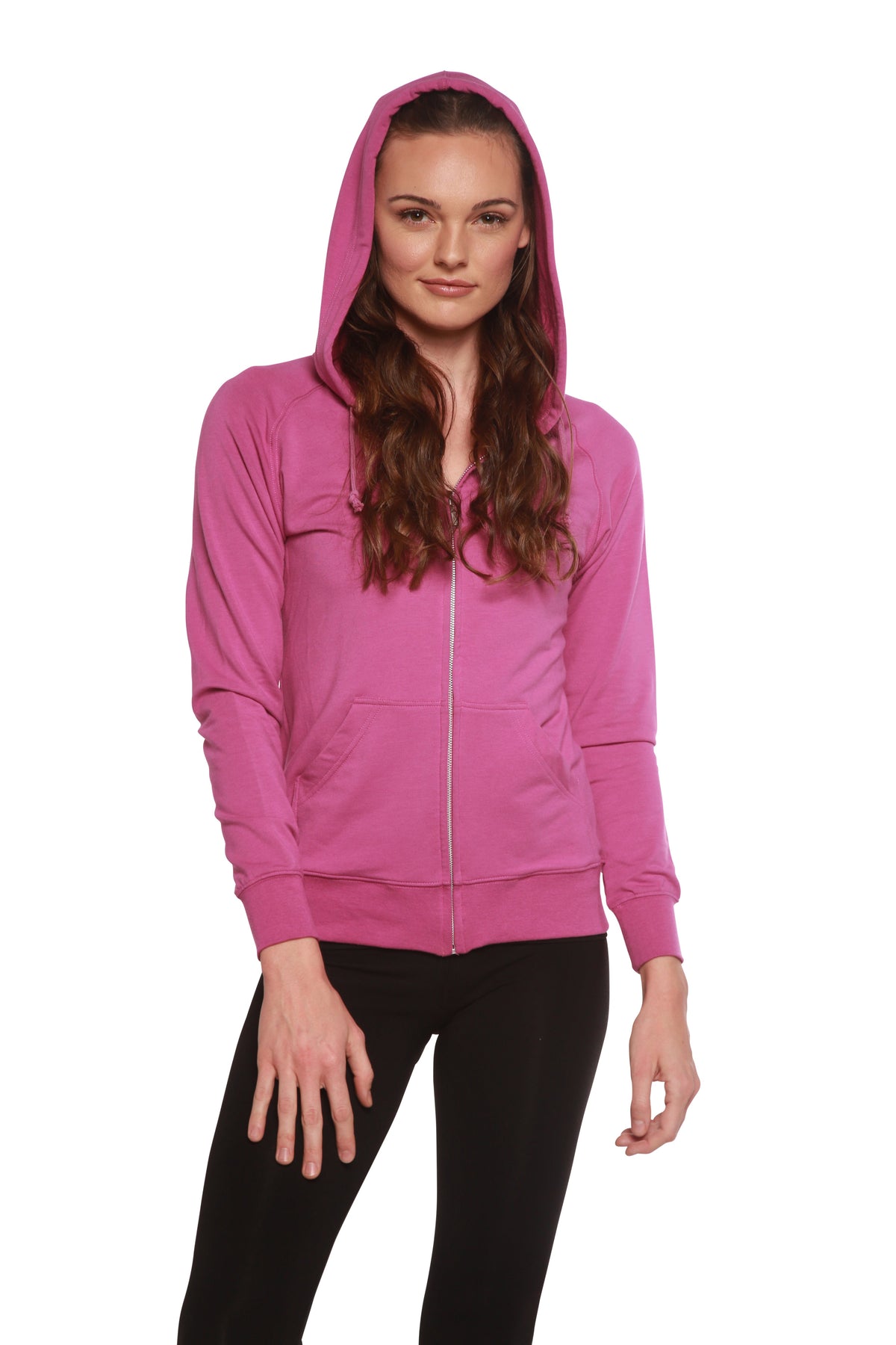 Sudadera con cierre de bambú French Terry