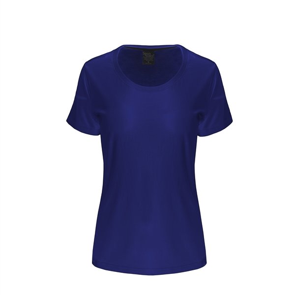 Playera de cuello redondo de bambú