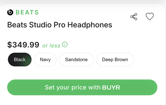 Cleaner pricing on product pages